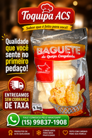 Baguete de Queijo Congelada - 1Kg