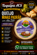 Queijo Minas Padrão Com Alho Frito +- 500g