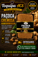 Paçoca Cremosa Zero Adição de Açúcares - 400g