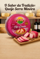 Queijo Tipo Gouda Artesanal  +- 500g